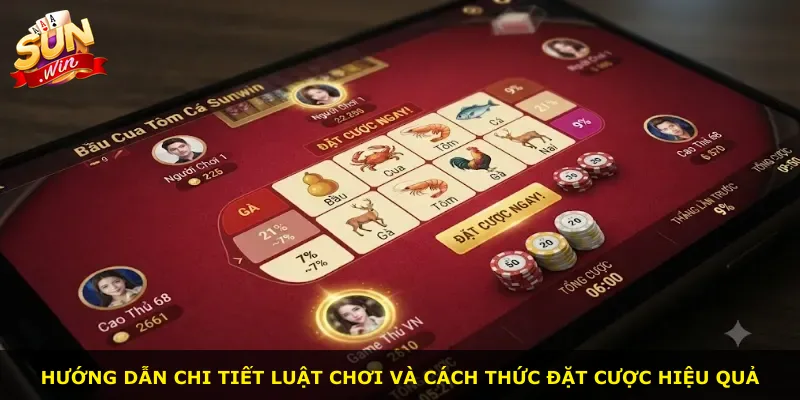 Hướng dẫn chi tiết luật chơi và cách thức đặt cược hiệu quả