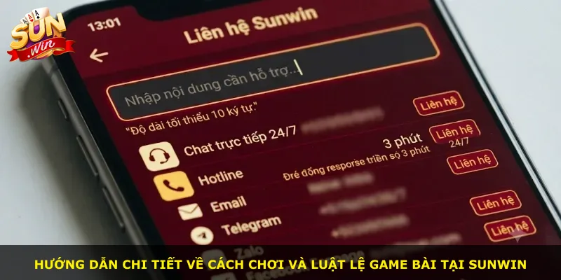 Hướng dẫn chi tiết về cách chơi và luật lệ game bài tại Sunwin