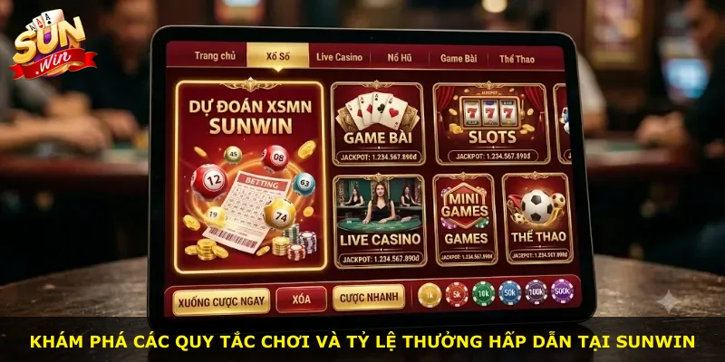 Khám phá các quy tắc chơi và tỷ lệ thưởng hấp dẫn tại Sunwin