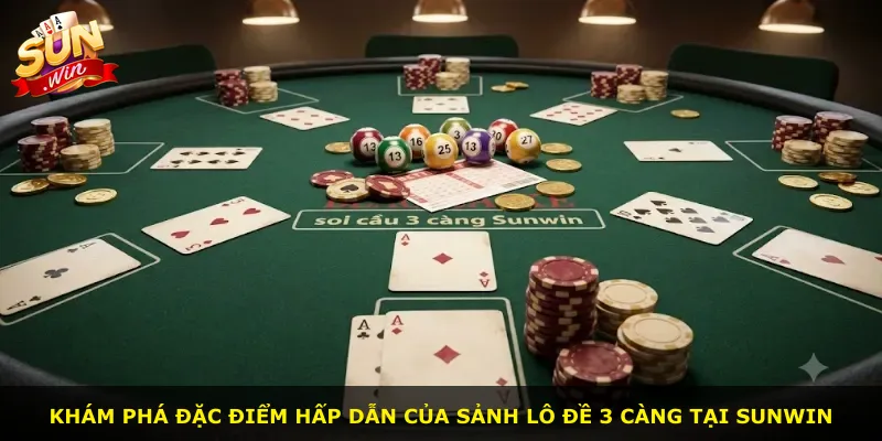 Khám phá đặc điểm hấp dẫn của sảnh lô đề 3 càng tại Sunwin