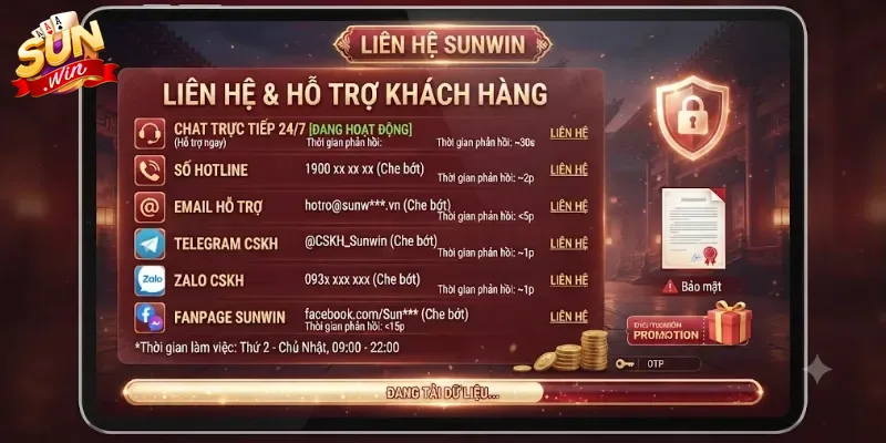 Liên Hệ Sunwin Dễ Dàng Và Nhanh Chóng Hỗ Trợ Mọi Thắc Mắc Của Bạn