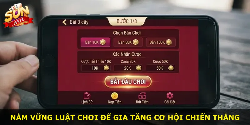 Nắm vững luật chơi để gia tăng cơ hội chiến thắng