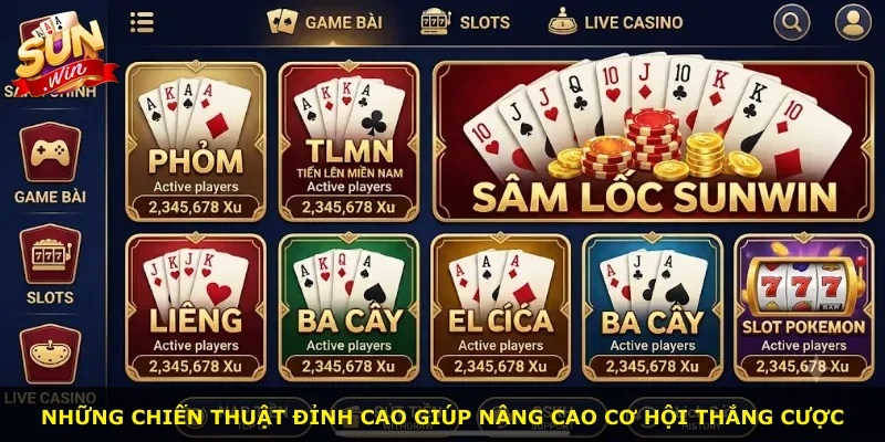 Những chiến thuật đỉnh cao giúp nâng cao cơ hội thắng cược