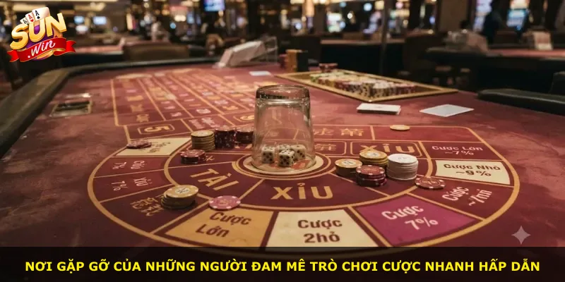 Nơi gặp gỡ của những người đam mê trò chơi cược nhanh hấp dẫn