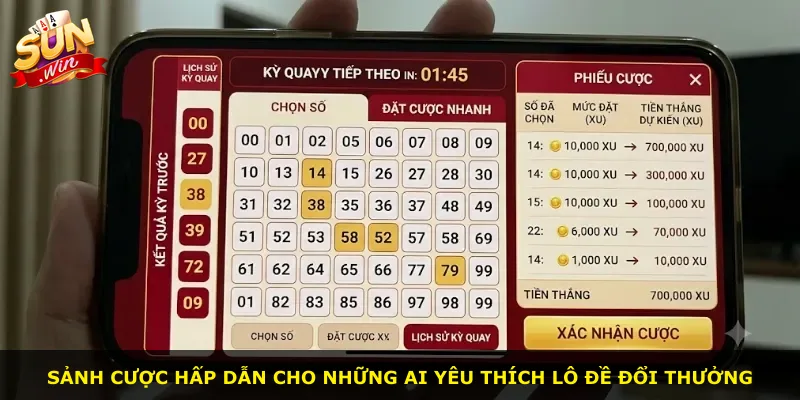 Sảnh cược hấp dẫn cho những ai yêu thích lô đề đổi thưởng
