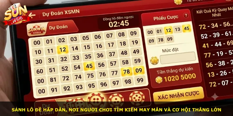 Sảnh lô đề hấp dẫn, nơi người chơi tìm kiếm may mắn và cơ hội thắng lớn