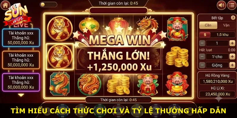 Tìm hiểu cách thức chơi và tỷ lệ thưởng hấp dẫn