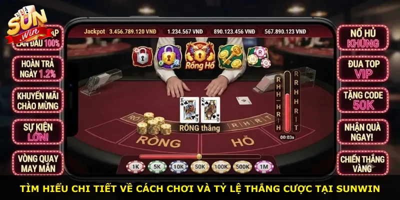 Tìm hiểu chi tiết về cách chơi và tỷ lệ thắng cược tại Sunwin