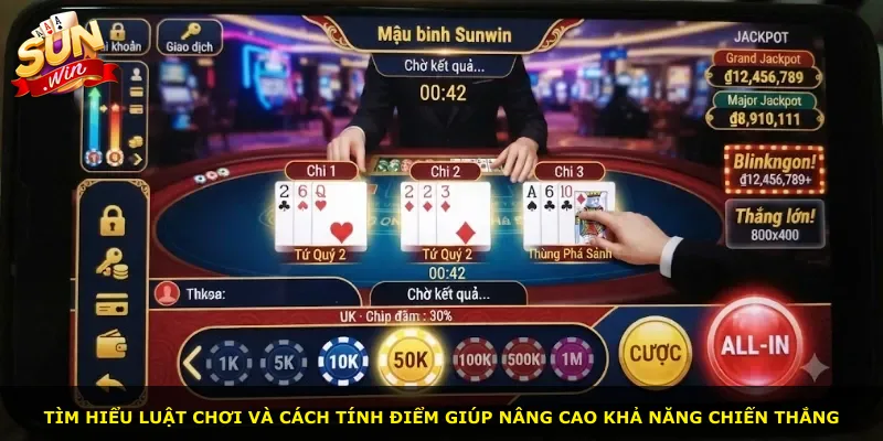 Tìm hiểu luật chơi và cách tính điểm giúp nâng cao khả năng chiến thắng
